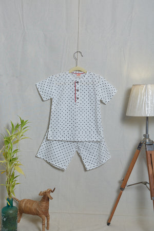 Polka Dot Perfection Shorts Set